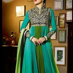 Georgette Anarkali Suit set
